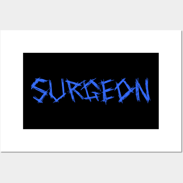 Surgeon spooky Wall Art by Spaceboyishere